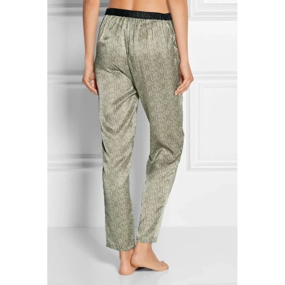 ERES PARIS; Silk Straight Leg Pant Trouser - Picture 2 of 8